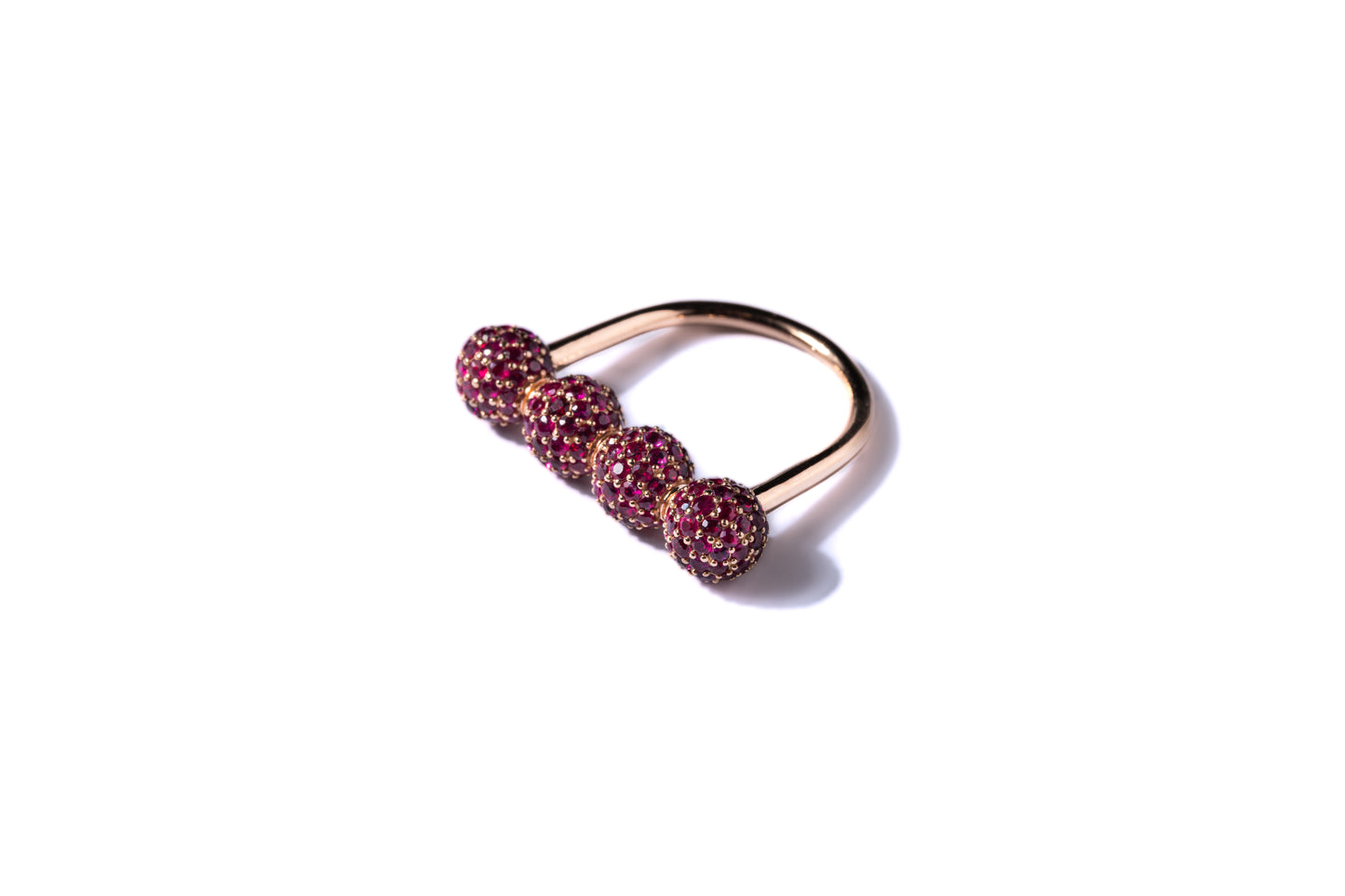 RUBY ABACUS RING